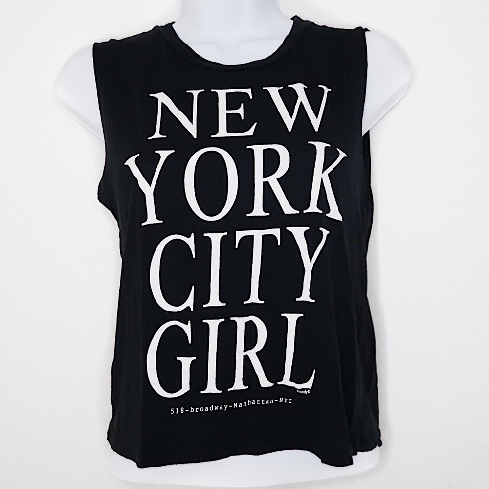 NYC Girl Graphic Muscle Tee